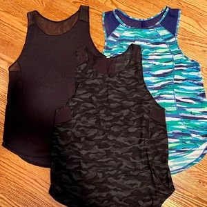 Lululemon Sculpt Tanks - set of 3, all size 8